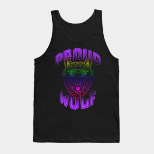 Proud Wolf LGBT Shirt Tank Top